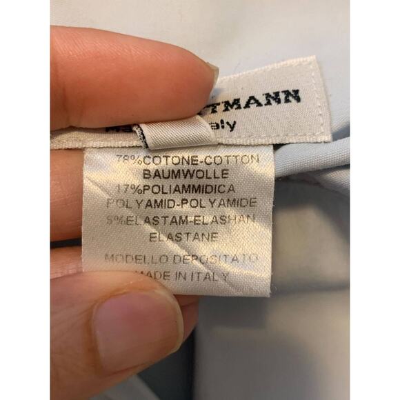 Clara Cottman light blue buttoned shirt size 40/10 - L - Picture 5 of 9